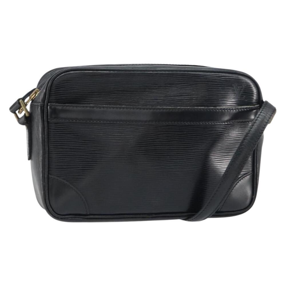 LOUIS VUITTON Epi Trocadero 23 Shoulder Bag Black M52302 LV Auth 157355